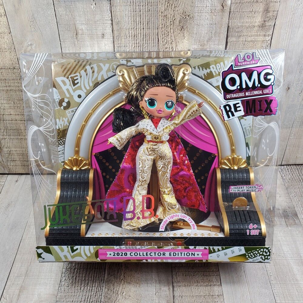 LOL Surprise Jukebox B.B w/ Music OMG Remix 2020 New In Original Box Singer Doll